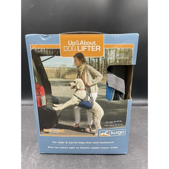 Kurgo Up & About Dog Lifter Carrier For Dogs 50-90 lbs Older & Injured Dogs NEW - Picture 1 of 8